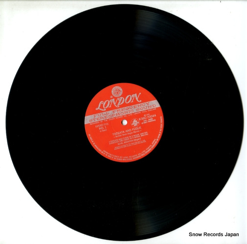 RICHTER, KARL bach; toccate and fugue K38C70044
