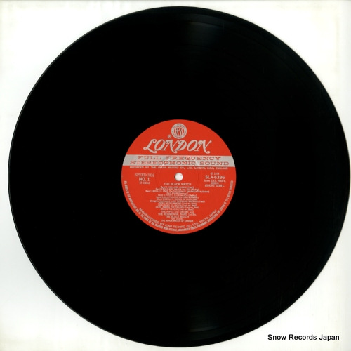 PIPES AND DRUMS AND THE BAND, THE the black watch SLA6336