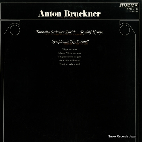 KEMPE, RUDOLF bruckner; symphonie nr.8 X-7656