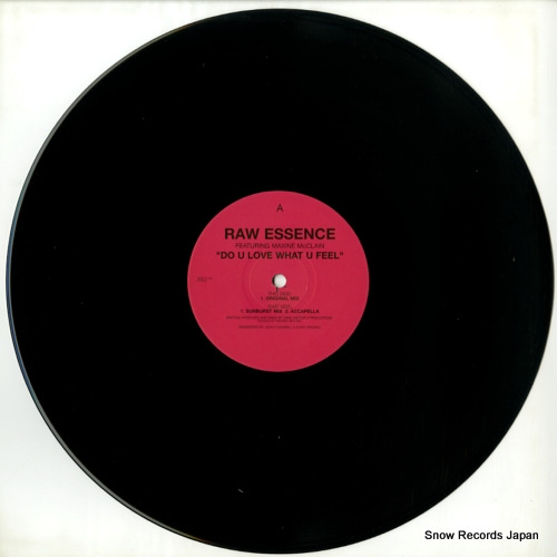 RAW ESSENCE do u love what u feel ZEDD12047