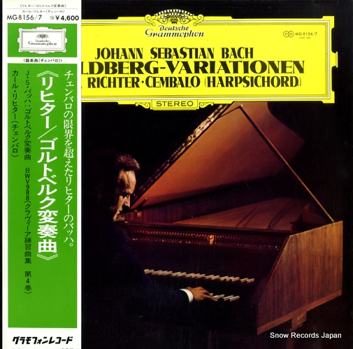 RICHTER, KARL bach; goldberg-variationen MG8156