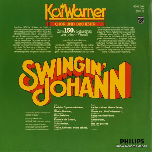 WARNER, KAI swingin' johann 6305281