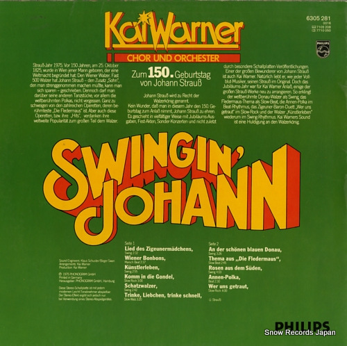 WARNER, KAI swingin' johann 6305281