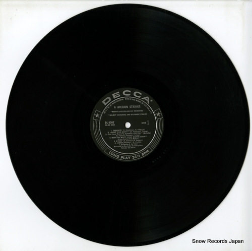 ZACHARIAS, HELMUT a million strings DL8382