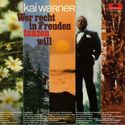 WARNER, KAI wer recht in freuden 