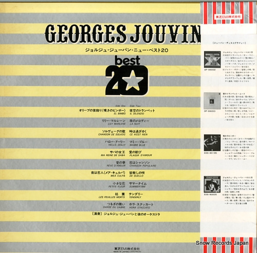 JOUVIN, GEORGES georges jouvin best 20 EOS-90024