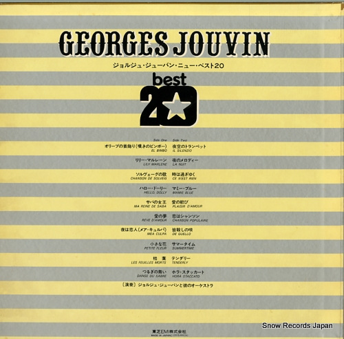 JOUVIN, GEORGES georges jouvin best 20 EOS-90024