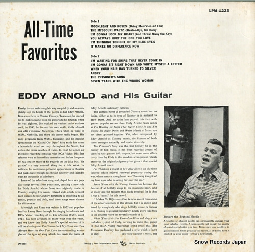 ARNOLD, EDDY all-time favorite LPM-1223