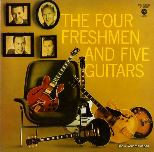 FOUR FRESHMEN, THE the four freshmen and five guitars ECJ-50026