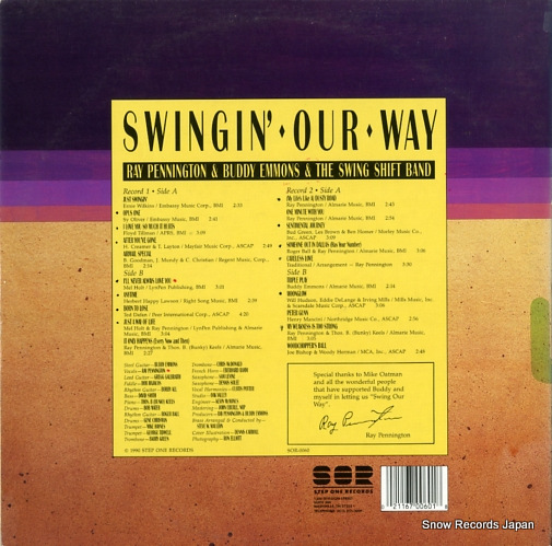 쥤ڥ˥ȥХǥ swingin' our way SOR-0060