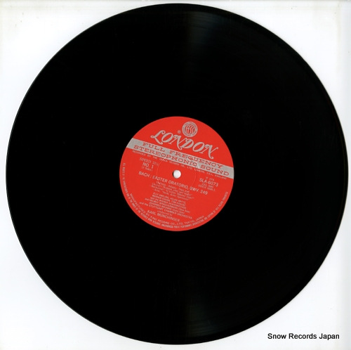MUNCHINGER, KARL bach; easter oratorio bwv.249 SLA6073