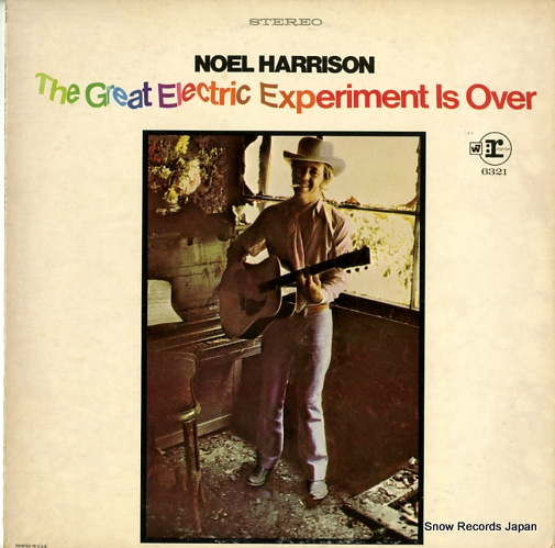 HARRISON, NOEL the great electric experiment is over RS6321