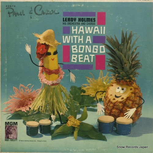 HOLMES, LEROY hawaii with a bongo beat E3874