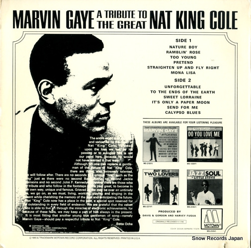 ޡ󡦥 a tribute to the great nat king cole M5-216V1