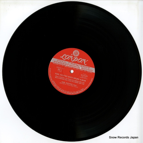RICHTER, KARL bach organ album SL5125