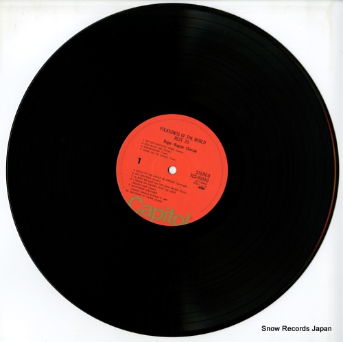 WAGNER, ROGER, CHORALE, THE folksongs of the world best 20 ECS-90050