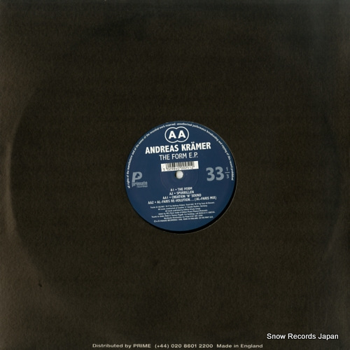 KRAMER, ANDREAS the form e.p. PRMT025