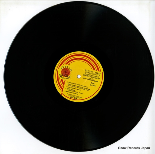 CHARLES BUD DANT hawaii's latest and greatest i (volume 1) : singing instrumentals SL7044