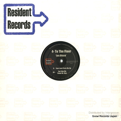 4 - TO THE FLOOR les disco RR003