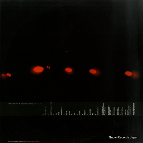 TANAKA, FUMIYA unknown possibility vol.1 TRMLP001