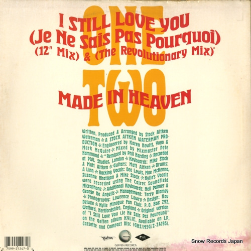 MINOGUE, KYLIE i still love you (je ne sais pas pourquoi) 921247-0