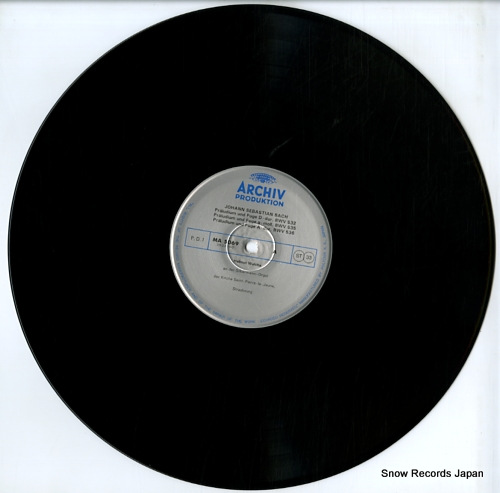 WALCHA, HELMUT bach; praeludien fugen pastorale MA5069