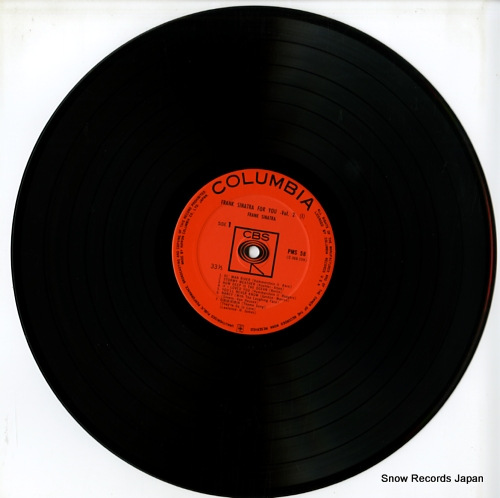 SINATRA, FRANK frank sinatra for you -vol.2- PMS-58