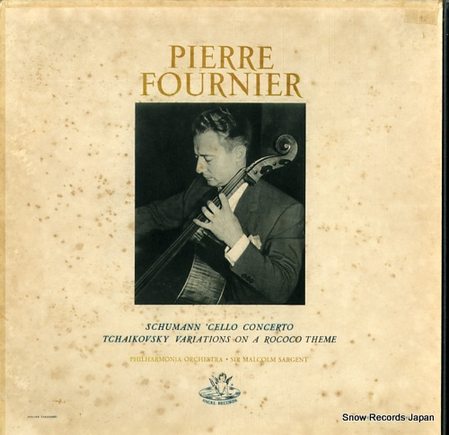 FOURNIER, PIERRE schumann; cello concerto in a minor / tchaikovsky; variations on a rococo theme ANG.35397
