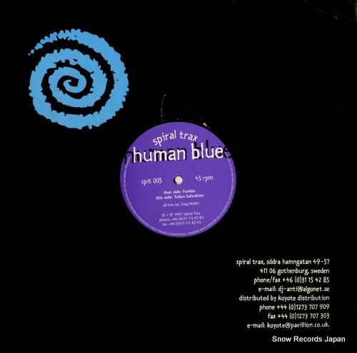 HUMAN BLUE funkix / tellus salvation SPIT005