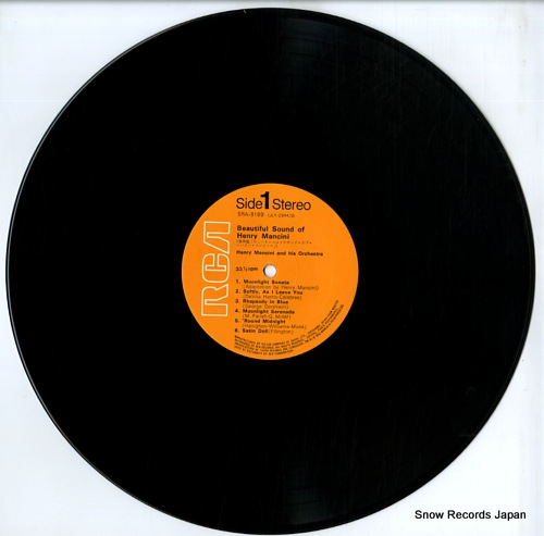 MANCINI, HENRY beautiful sound of henry mancini SRA-9199