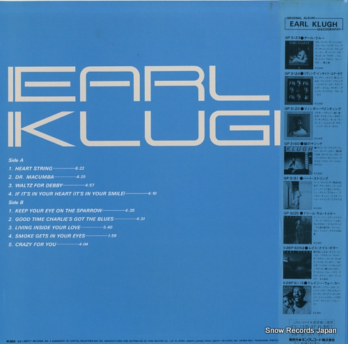 KLUGH, EARL earl klugh 2 K19P-9137