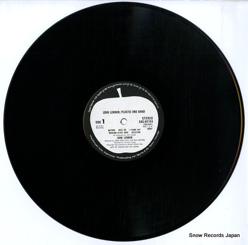LENNON, JOHN plastic ono band EAS-80704