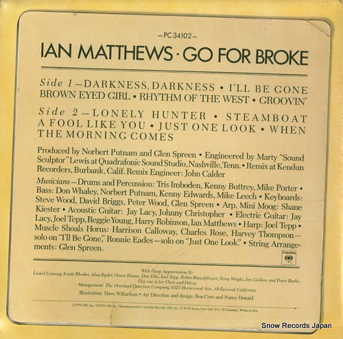 MATTHEWS, IAN go for broke PC34102