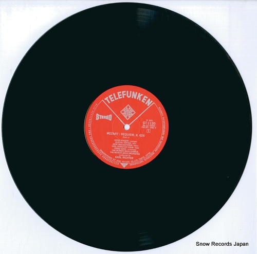 RICHTER, KARL mozart; requiem k.626 GT-1120