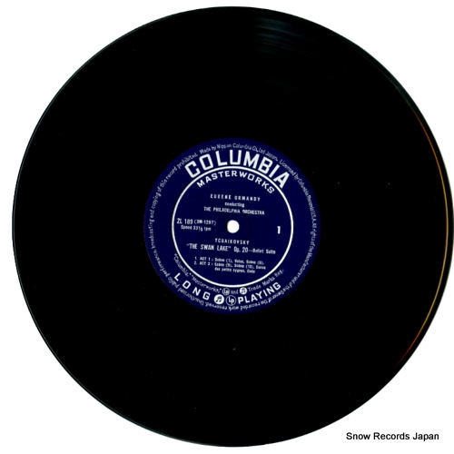 ORMANDY, EUGENE tchaikovsky; the swan lake ballet suite ZL-189
