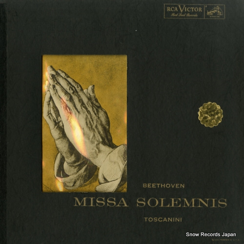 TOSCANINI, ARTURO beethoven; missa solemnis LM6013