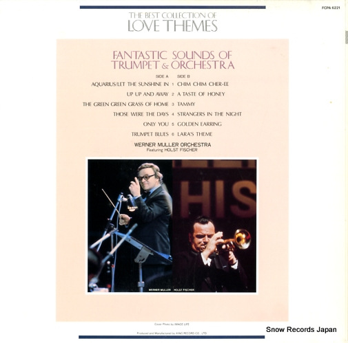 MULLER, WERNER fantastic sounds of trumpet & orchestra FCPA6221