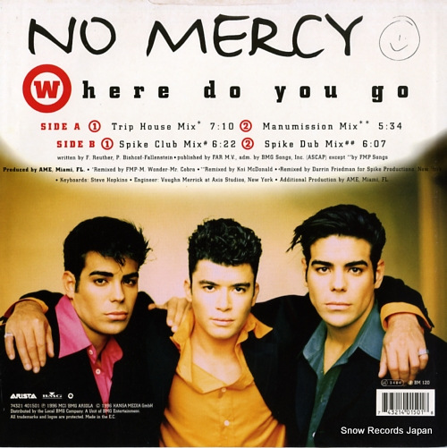 NO MERCY where do you go 74321401501