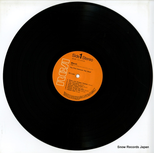 FIRST NATIONAL CITY BAND march SX-81