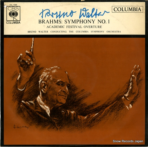 WALTER, BRUNO brahms; symphony no.1 OL-185