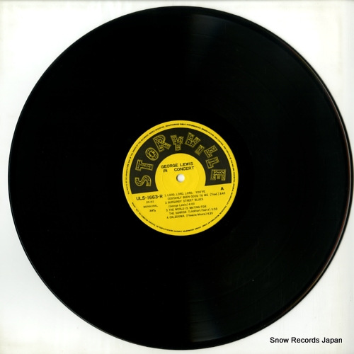 LEWIS, GEORGE jeorge lewis in concert ULS-1663-R