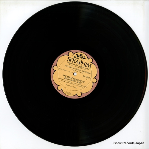 SYNTAGMA MUSICUM OF AMSTERDAM the seraphim guide to renaissance music SIC-6052