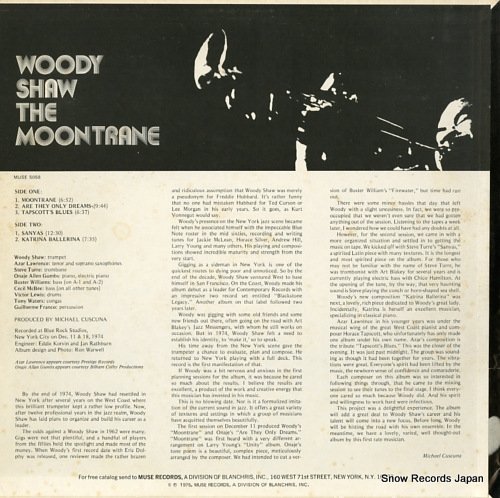 SHAW, WOODY the moontrane MR5058