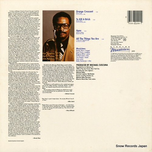 SHAW, WOODY night music 60299-1