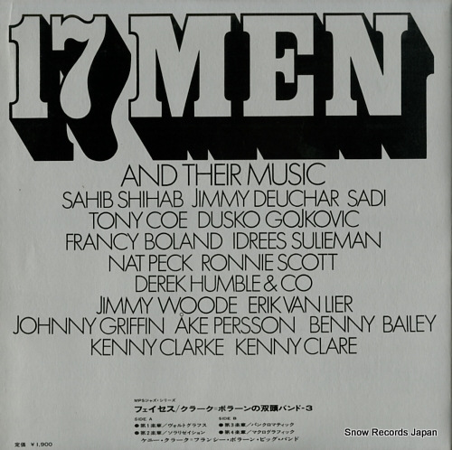 CLARKE, KENNY faces 17 men & their music YS-2411-MP