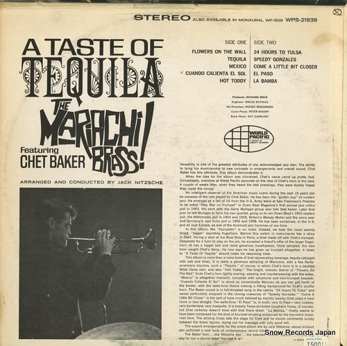 MARIACHI BRASS, THE a taste of tequila WPS21839