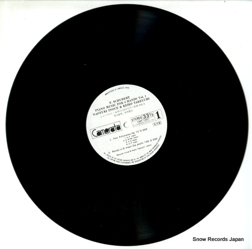 INOUE, NAOYUKI, AND KEIKO TAKEUCHI schubert; music for 4 hands vol.1 CMT-1051