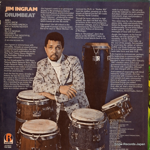 INGRAM, JIM drumbeat TAS-2606