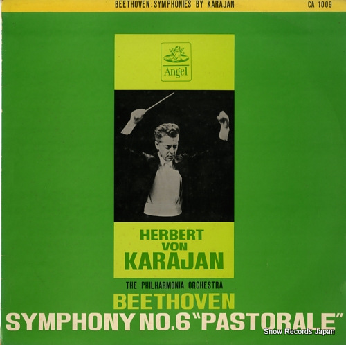 KARAJAN, HERBERT VON beethoven; symphony no.6