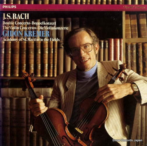 KREMER, GIDON bach; violin concerto in a minor, bwv1041 28PC-100